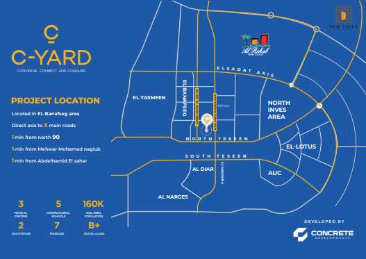 سي يارد القاهرة الجديدة