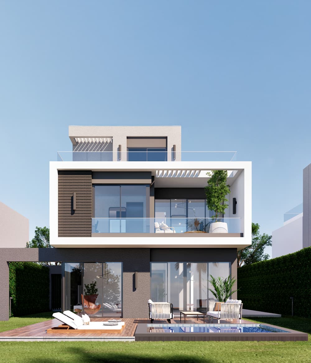تفاصيل الوحدات في تصميم مشروع ايلايا مصر الجديدة