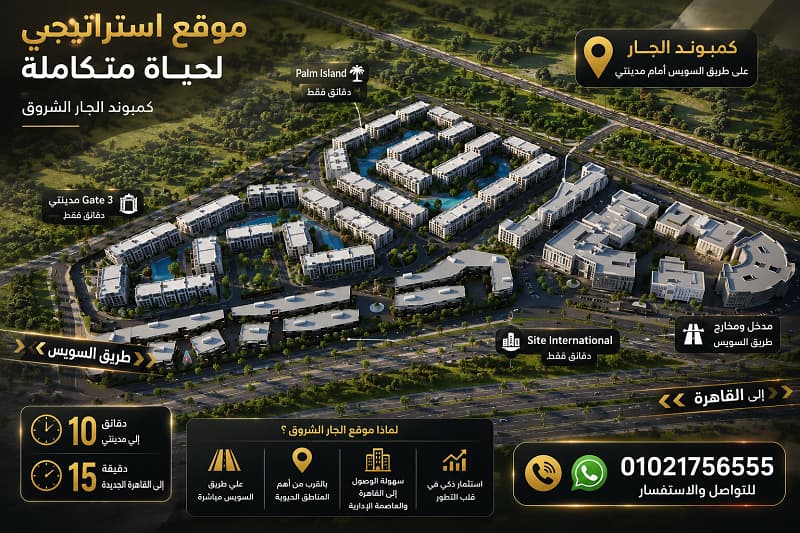 ماستر بلان كمبوند الجار الشروق