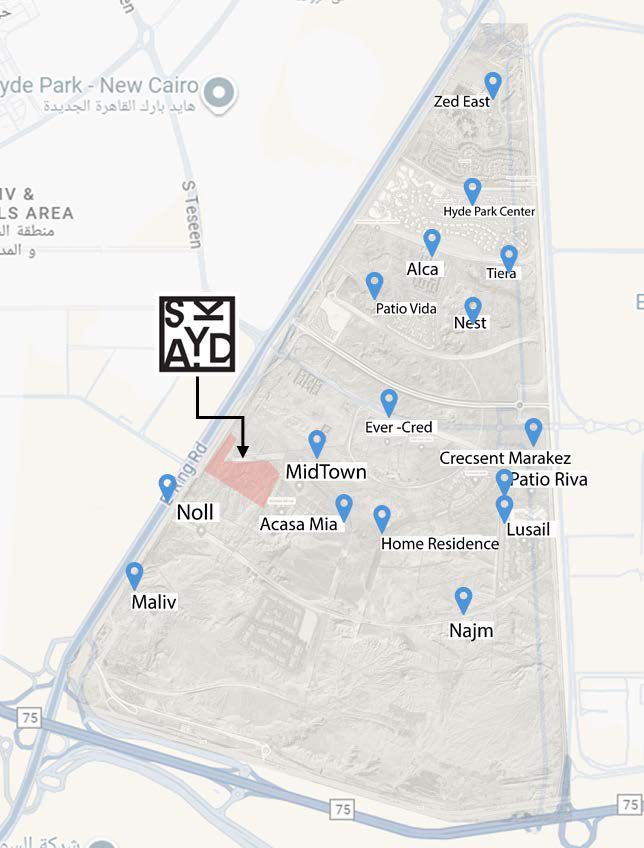 مشروع فاليز القاهرة الجديدة Vallis New Cairo
