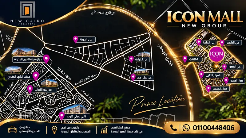 موقع مول ايكون العبور الجديدة