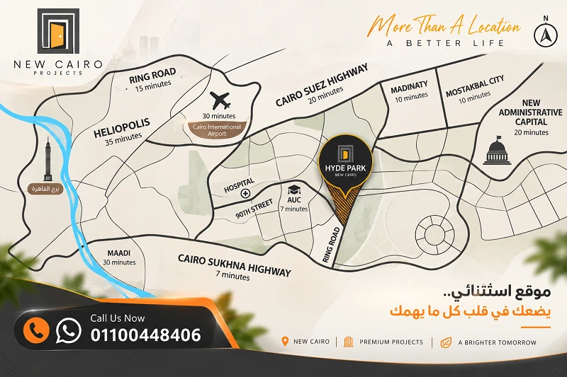 وان هايد بارك القاهرة الجديدة