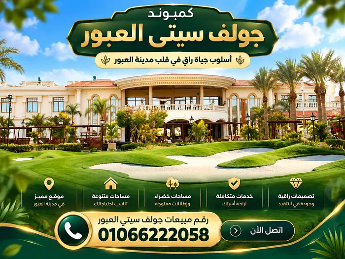 رقم مبيعات جولف سيتي العبور