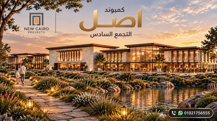 اسعار اصل التجمع السادس
