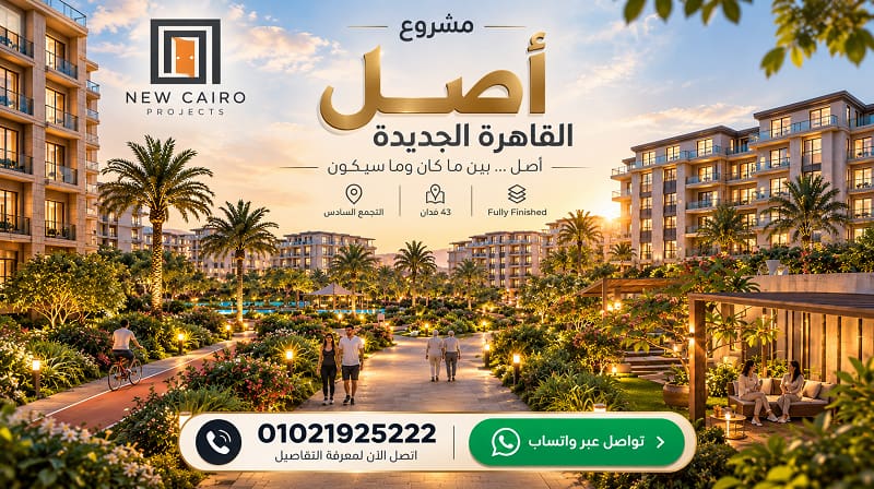 مشروع اصل القاهرة الجديدة